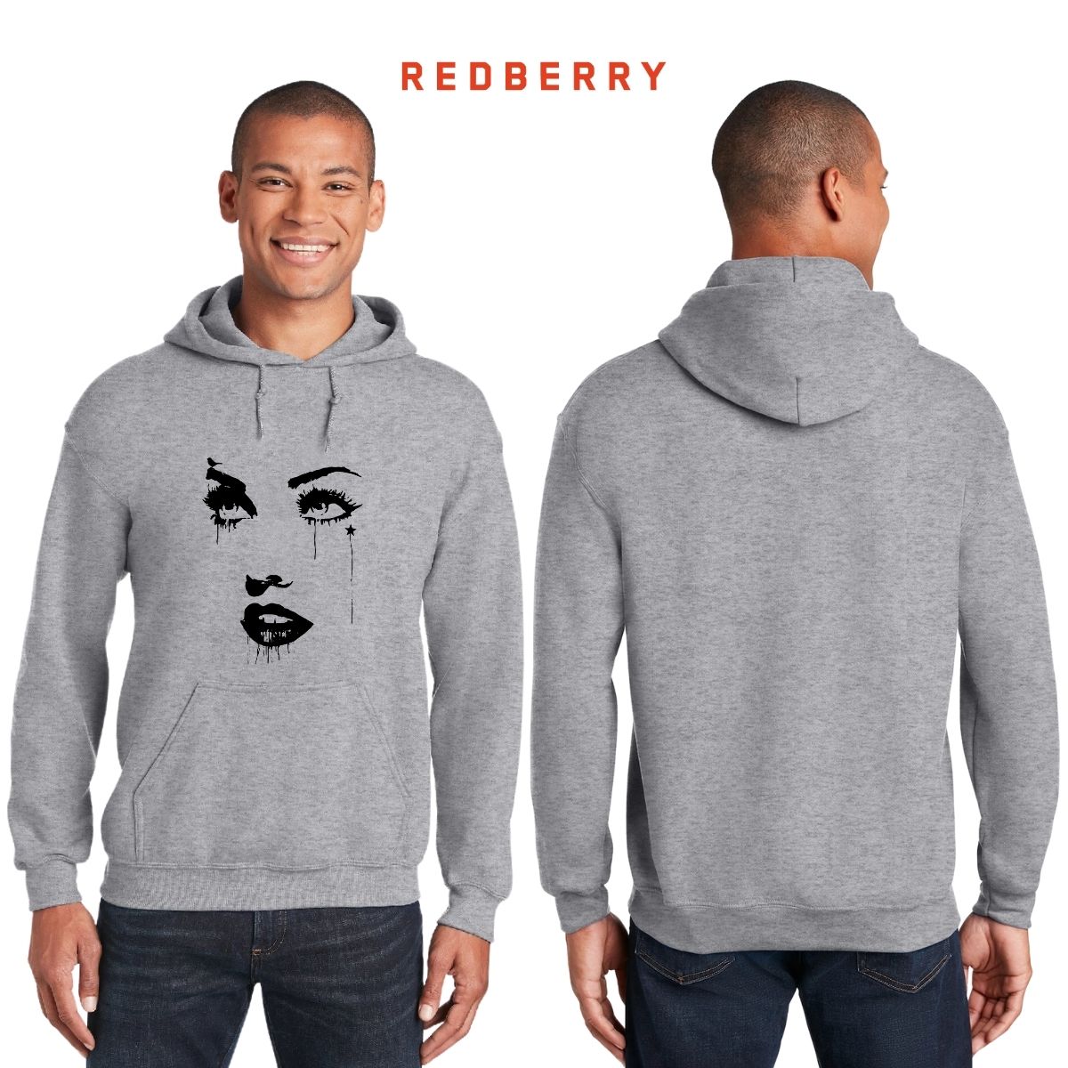 Sudadera para Hombre Hoodie Cara madonna