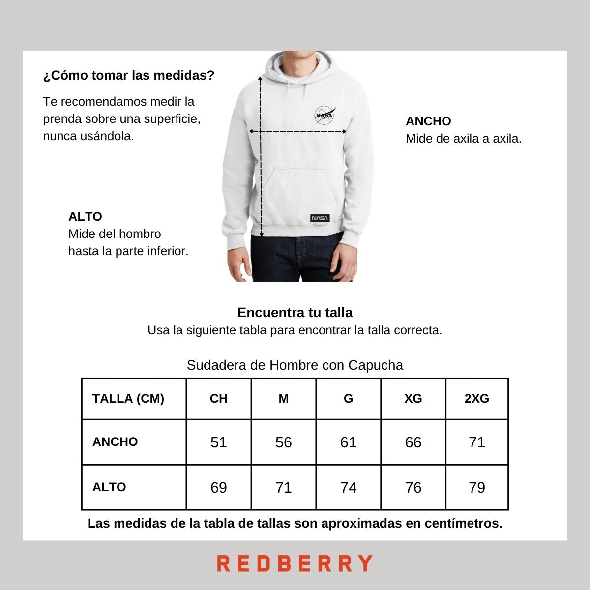 Sudadera para Hombre Hoodie Nasa Constelación