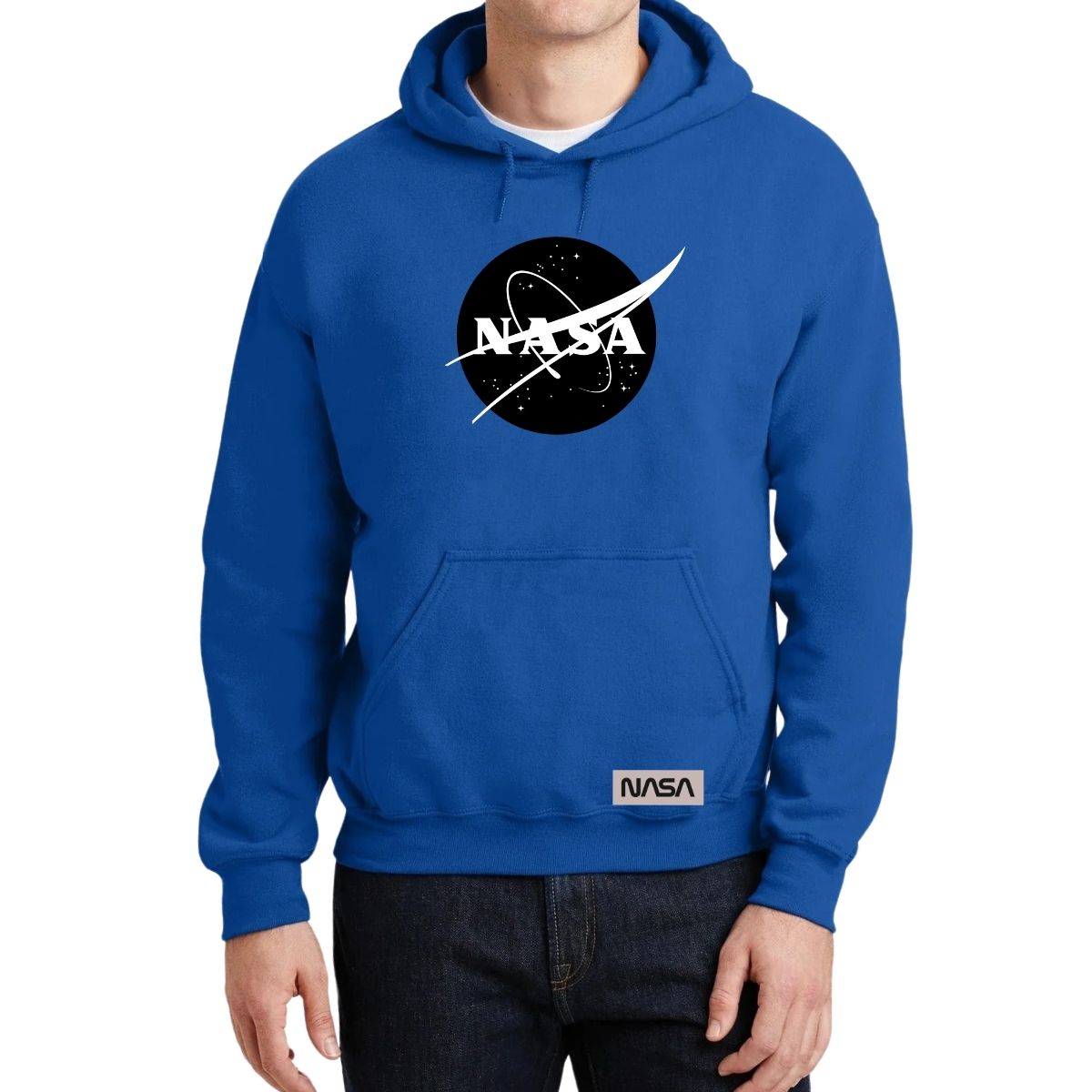 Sudadera para Hombre Hoodie Nasa Monocromático