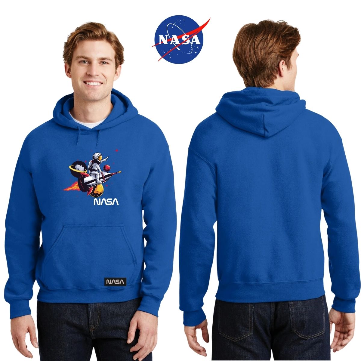 Sudadera para Hombre Hoodie Nasa Seal