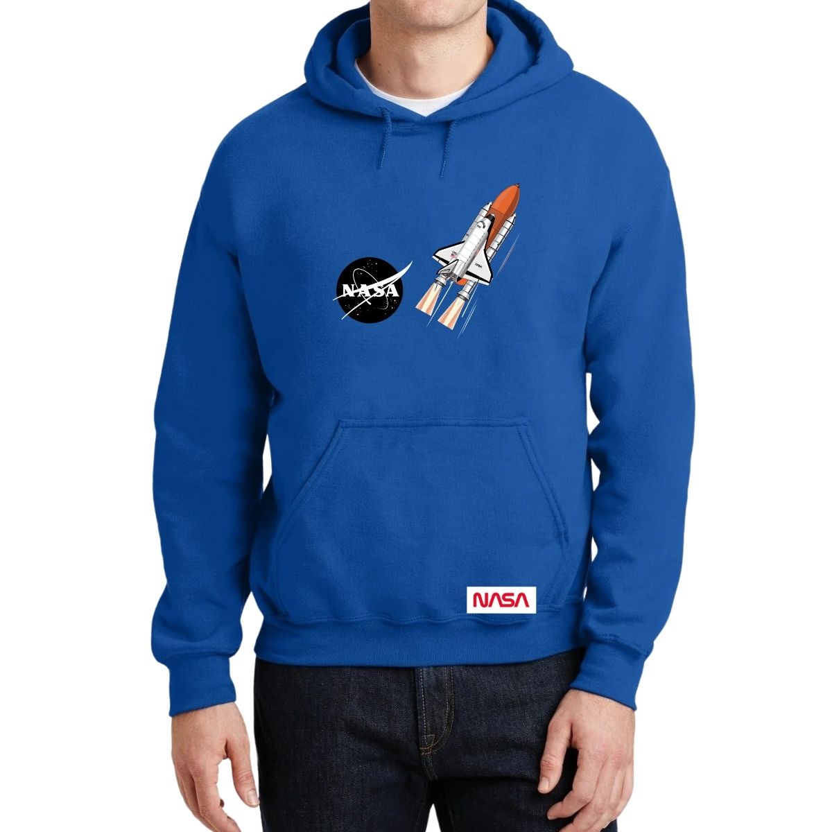 Sudadera para Hombre Hoodie Nasa Transbordador