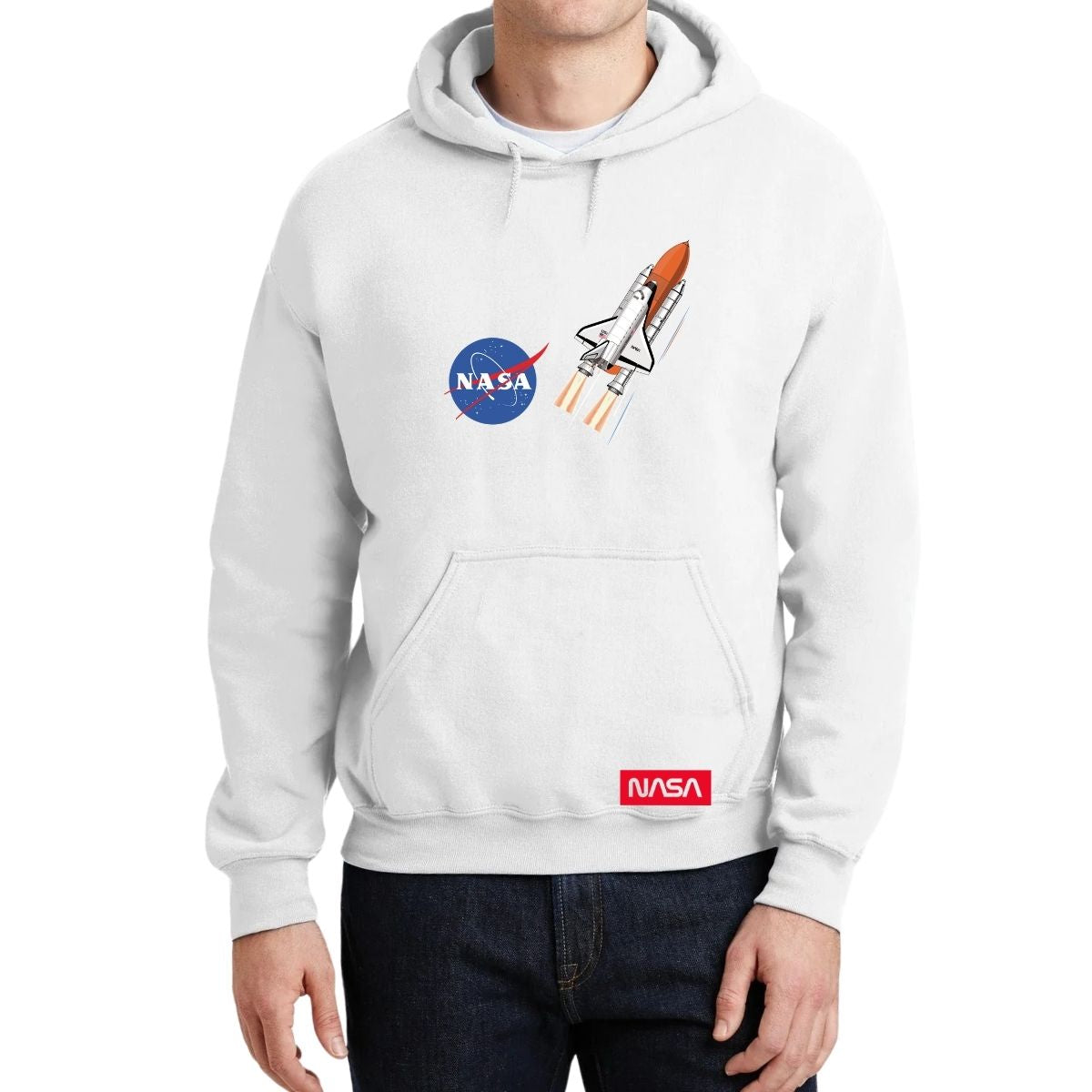 Sudadera para Hombre Hoodie Nasa Transbordador