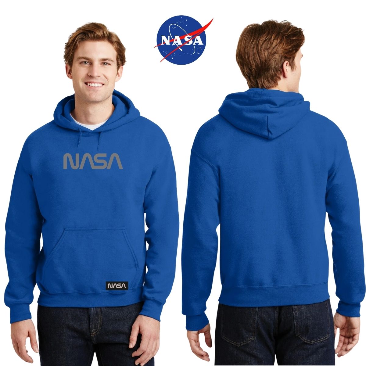 Sudadera para Hombre Hoodie Nasa Worm Mono