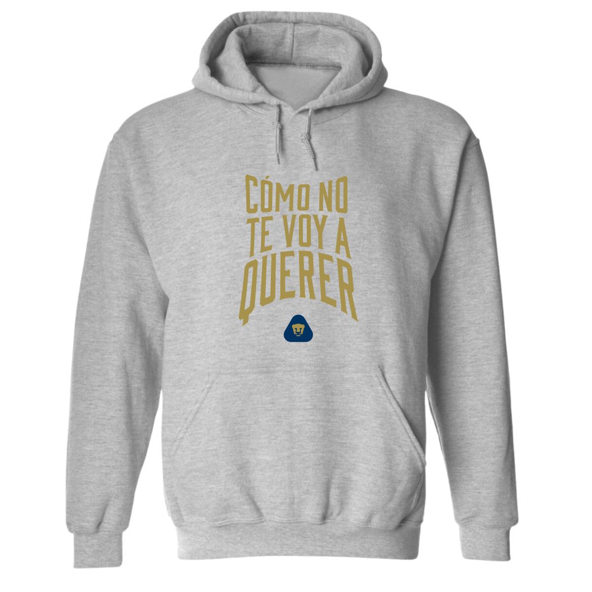 Sudadera para Hombre Hoodie Pumas UNAM Cómo no te voy