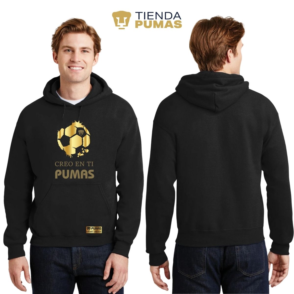 Sudadera para Hombre Hoodie Pumas UNAM Ed Limitada 2 Creo en ti