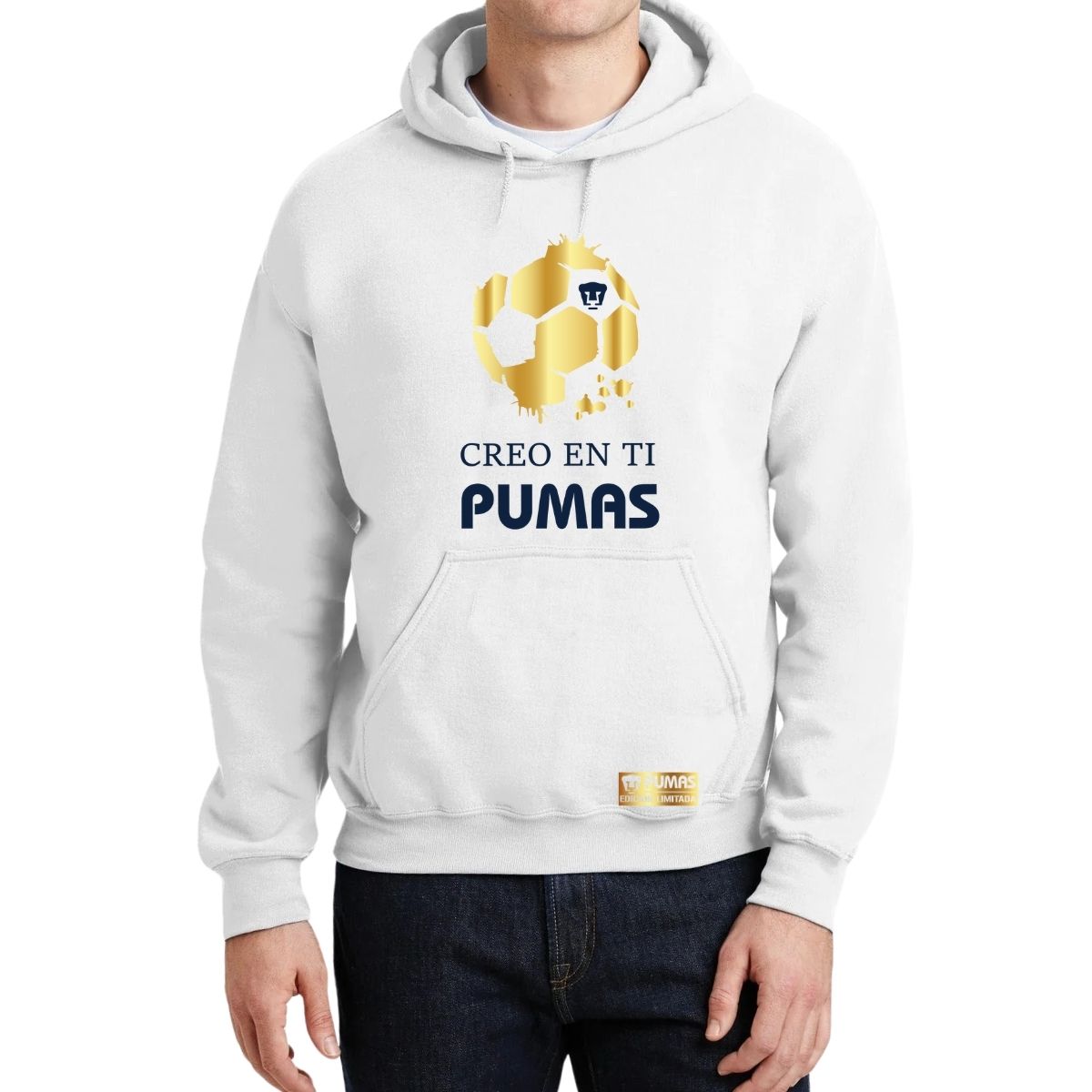 Sudadera para Hombre Hoodie Pumas UNAM Ed Limitada 2 Creo en ti