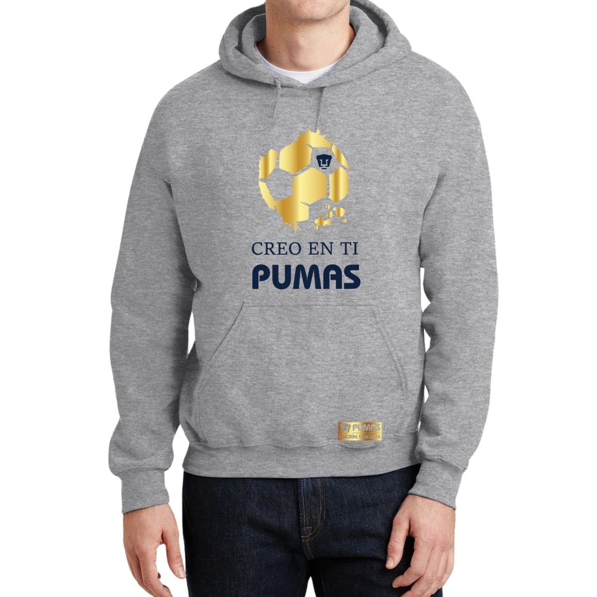 Sudadera para Hombre Hoodie Pumas UNAM Ed Limitada 2 Creo en ti