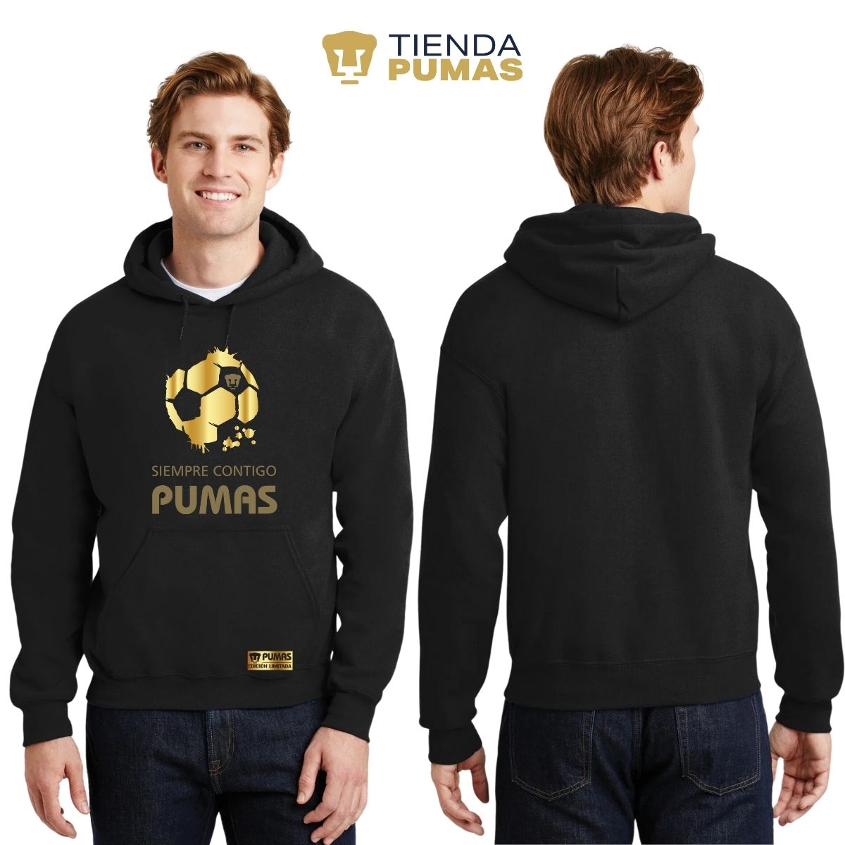 Sudadera para Hombre Hoodie Pumas UNAM Ed Limitada 2 Siempre contigo