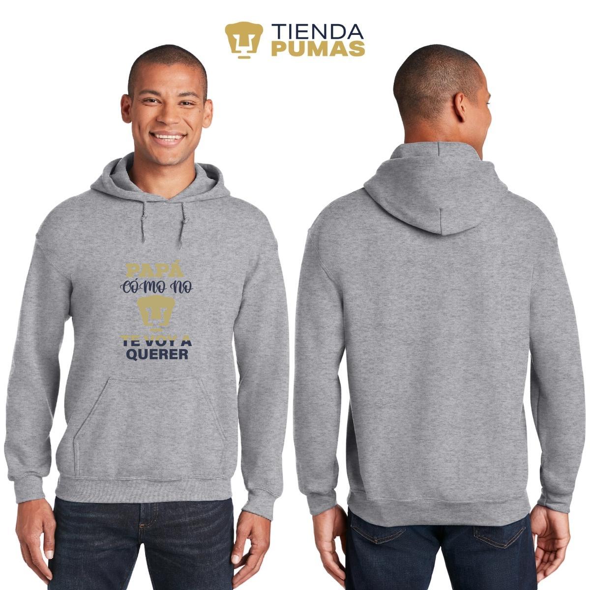 Sudadera para Hombre Hoodie Pumas UNAM Papá cómo no te voy