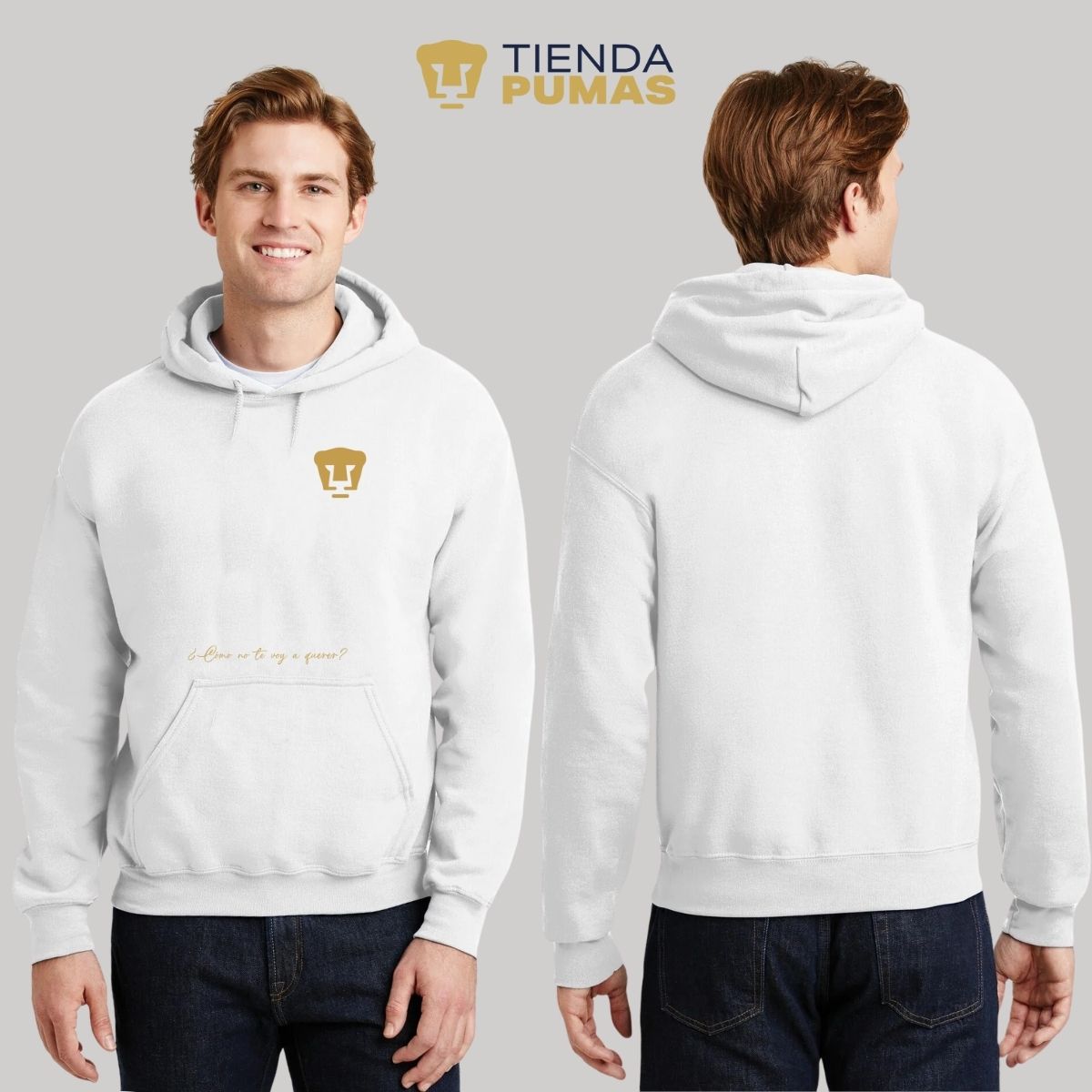 Sudadera para Hombre Hoodie Pumas UNAM Puma a querer