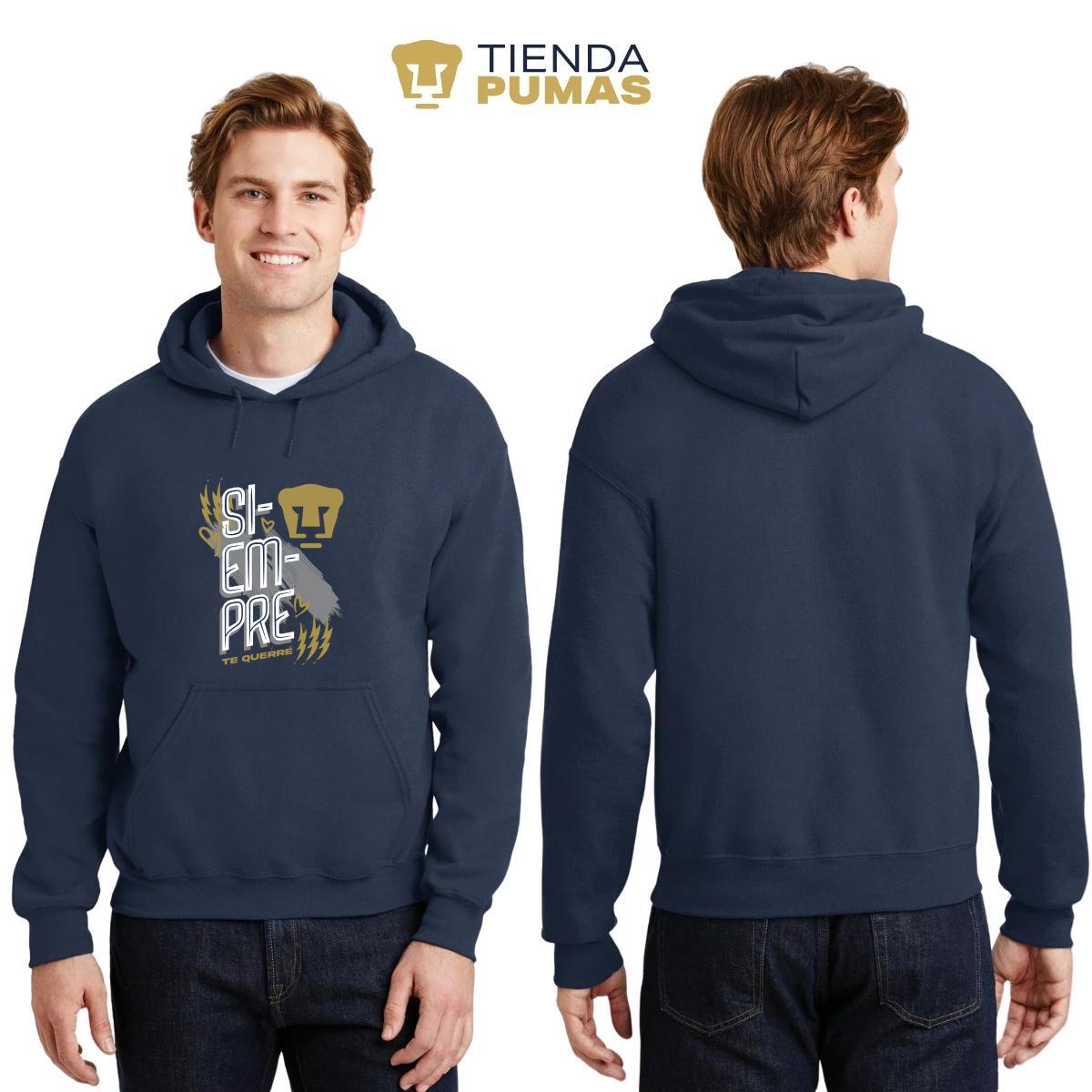 Sudadera para Hombre Hoodie Pumas UNAM Siempre