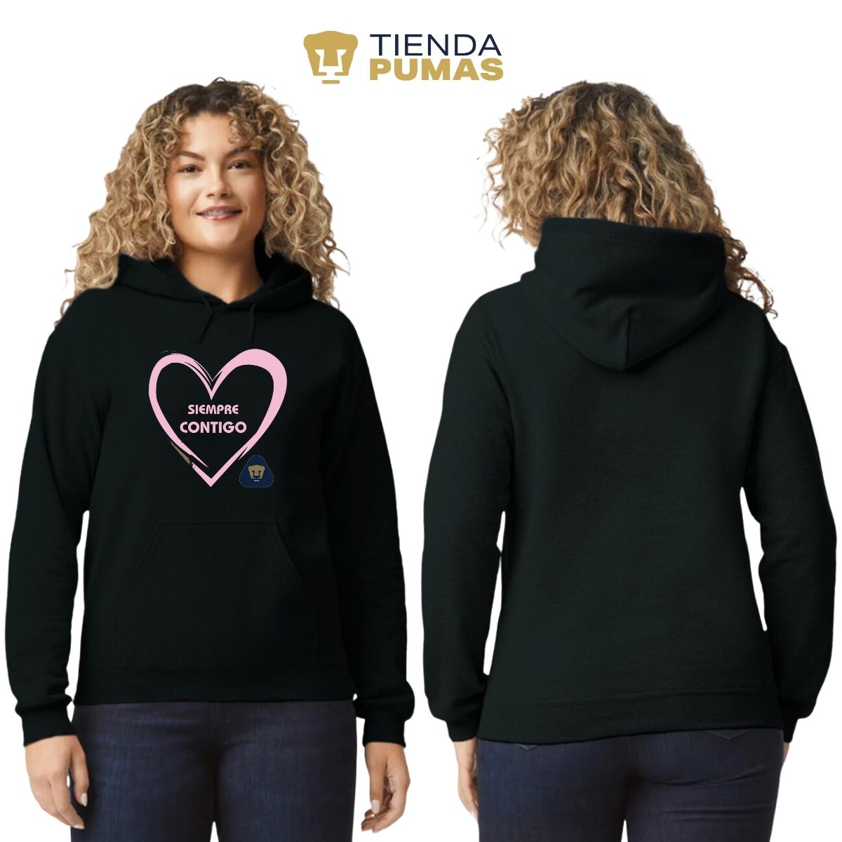 Sudadera para Mujer Hoodie Pumas UNAM Contigo 2