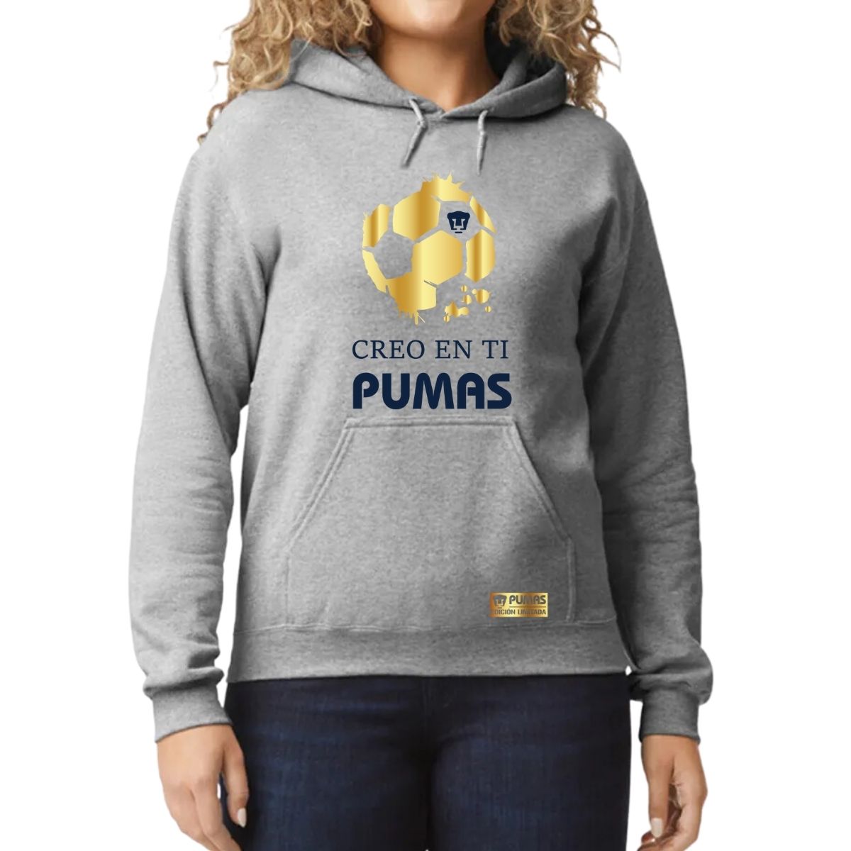 Sudadera para Mujer Hoodie Pumas UNAM Ed Limitada 2 Creo en ti