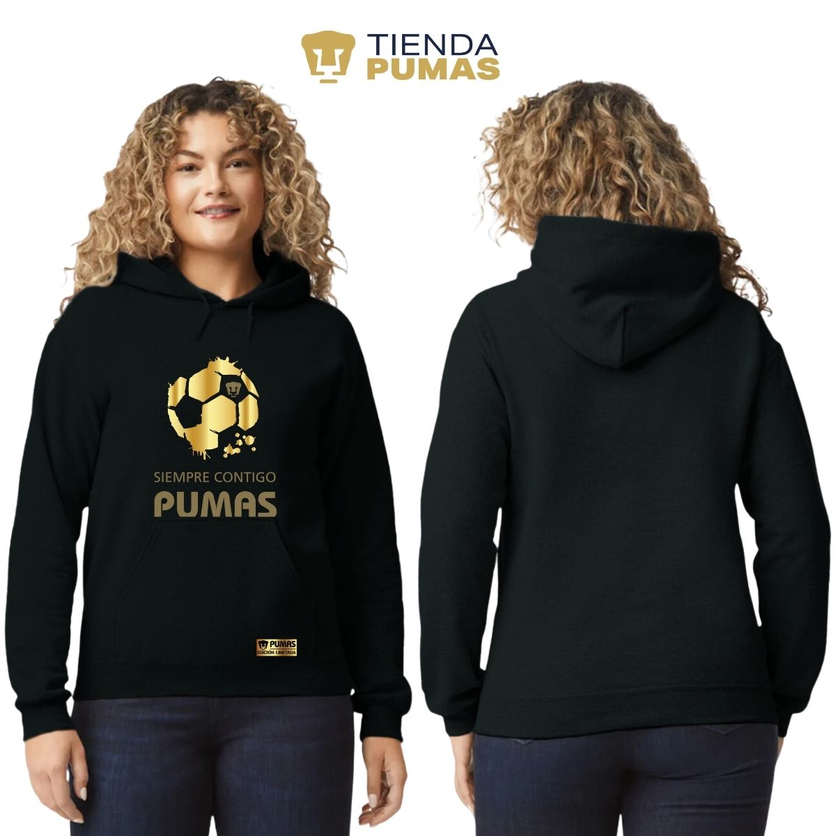 Sudadera para Mujer Hoodie Pumas UNAM Ed Limitada 2 Siempre contigo