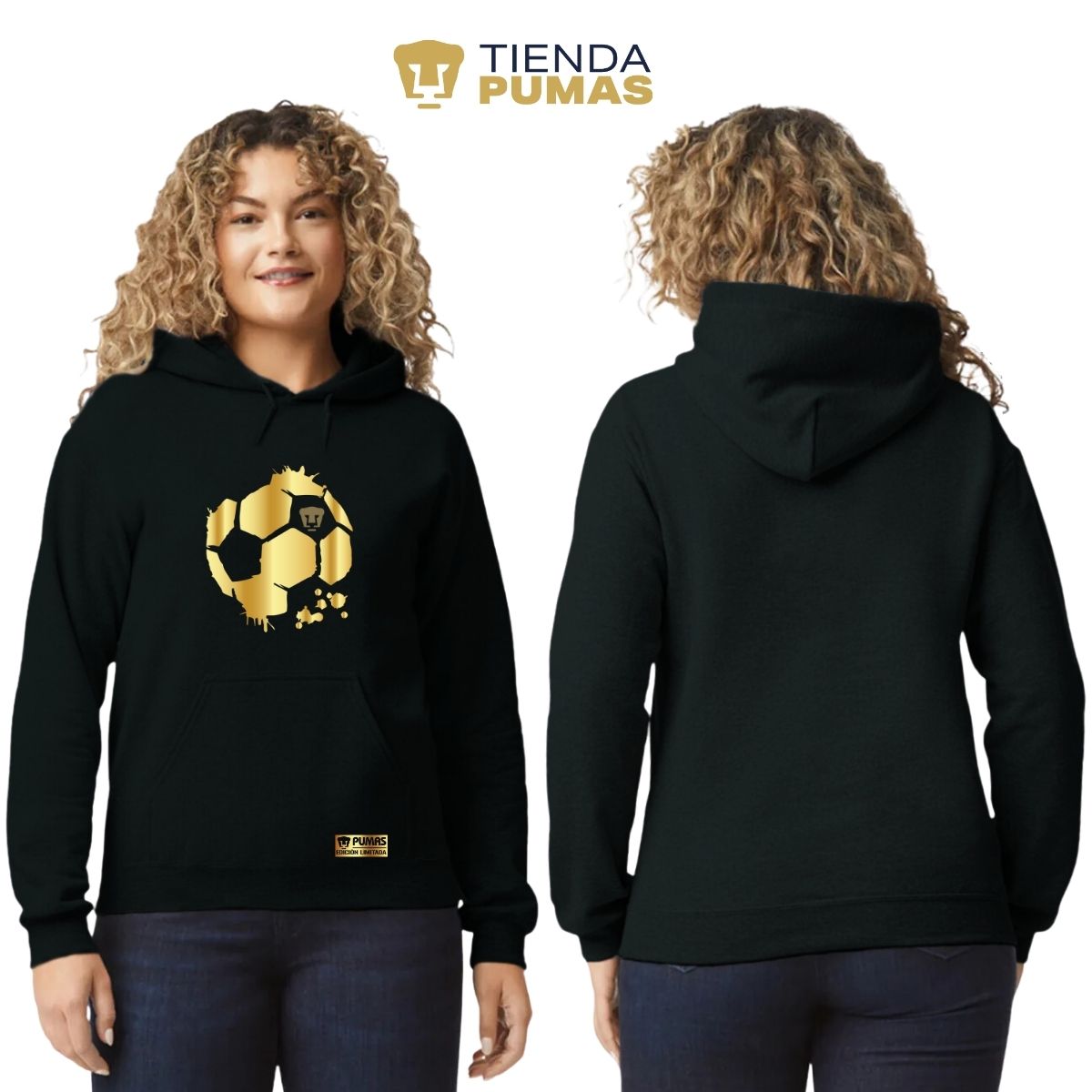 Sudadera para Mujer Hoodie Pumas UNAM Edición Limitada 2