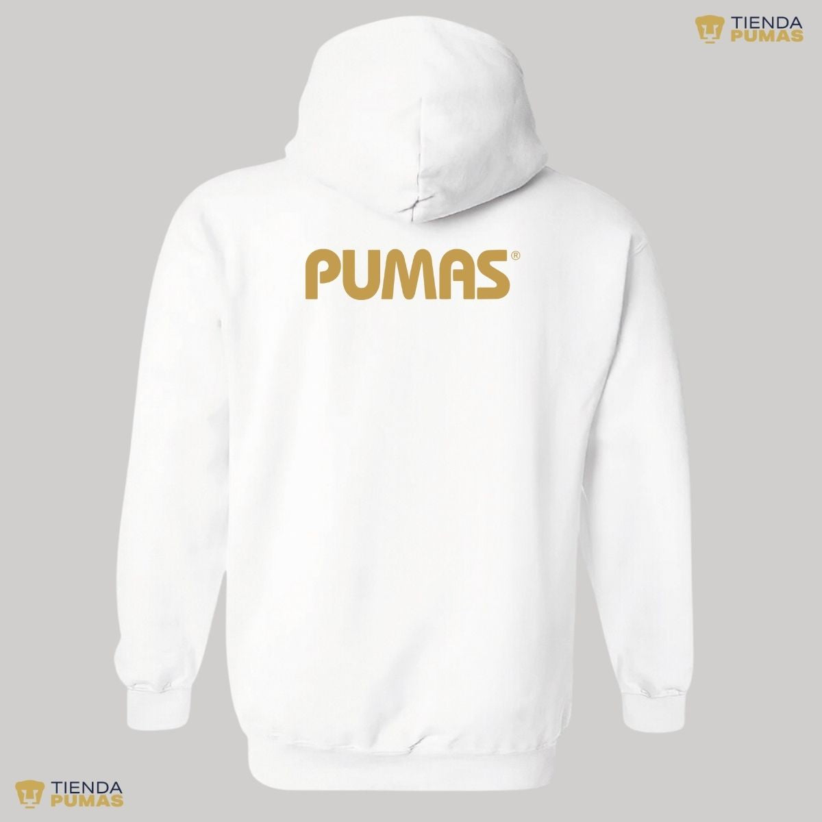 Sudadera para Mujer Hoodie Pumas UNAM Logo Dorado