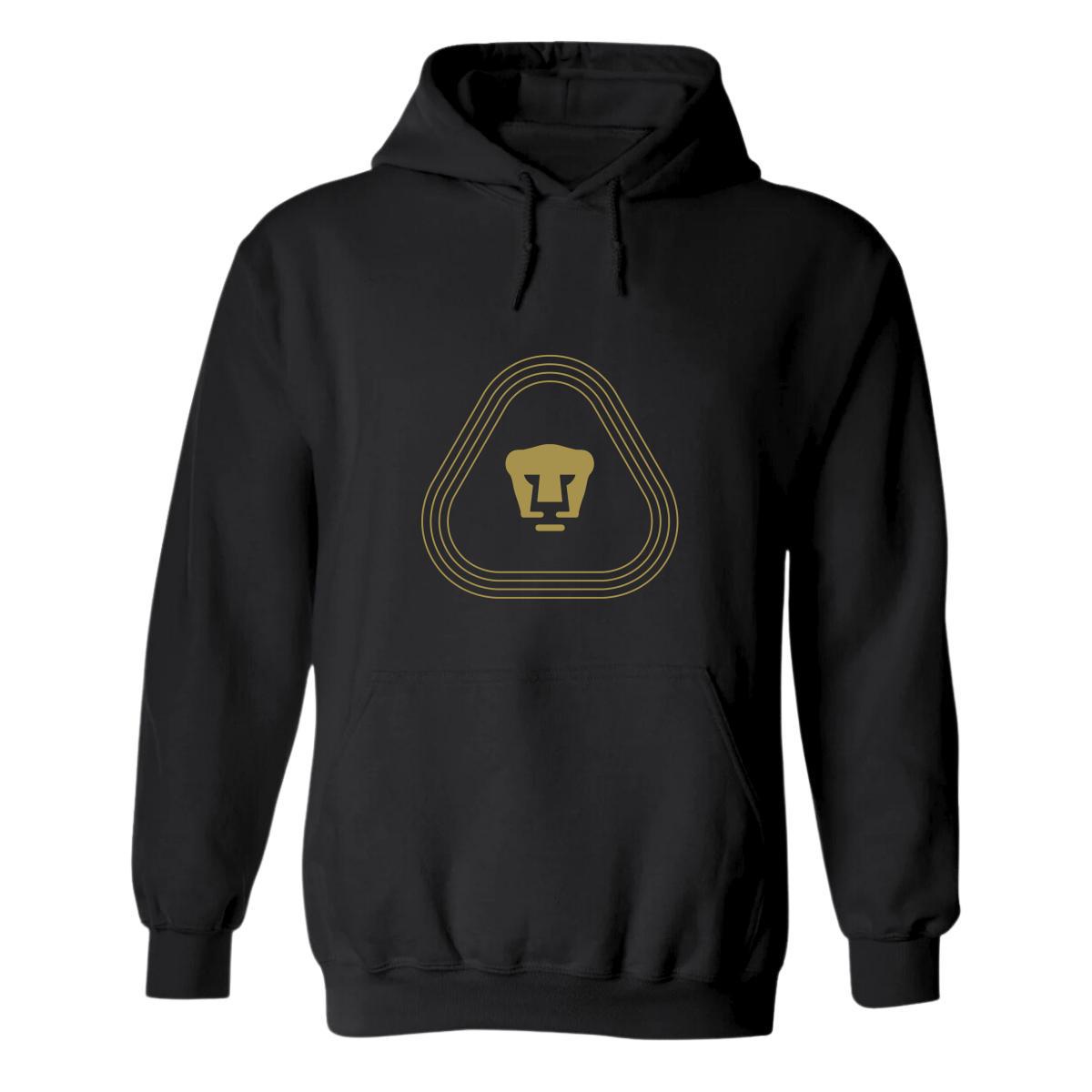 Sudadera para Mujer Hoodie Pumas UNAM Logo Líneas