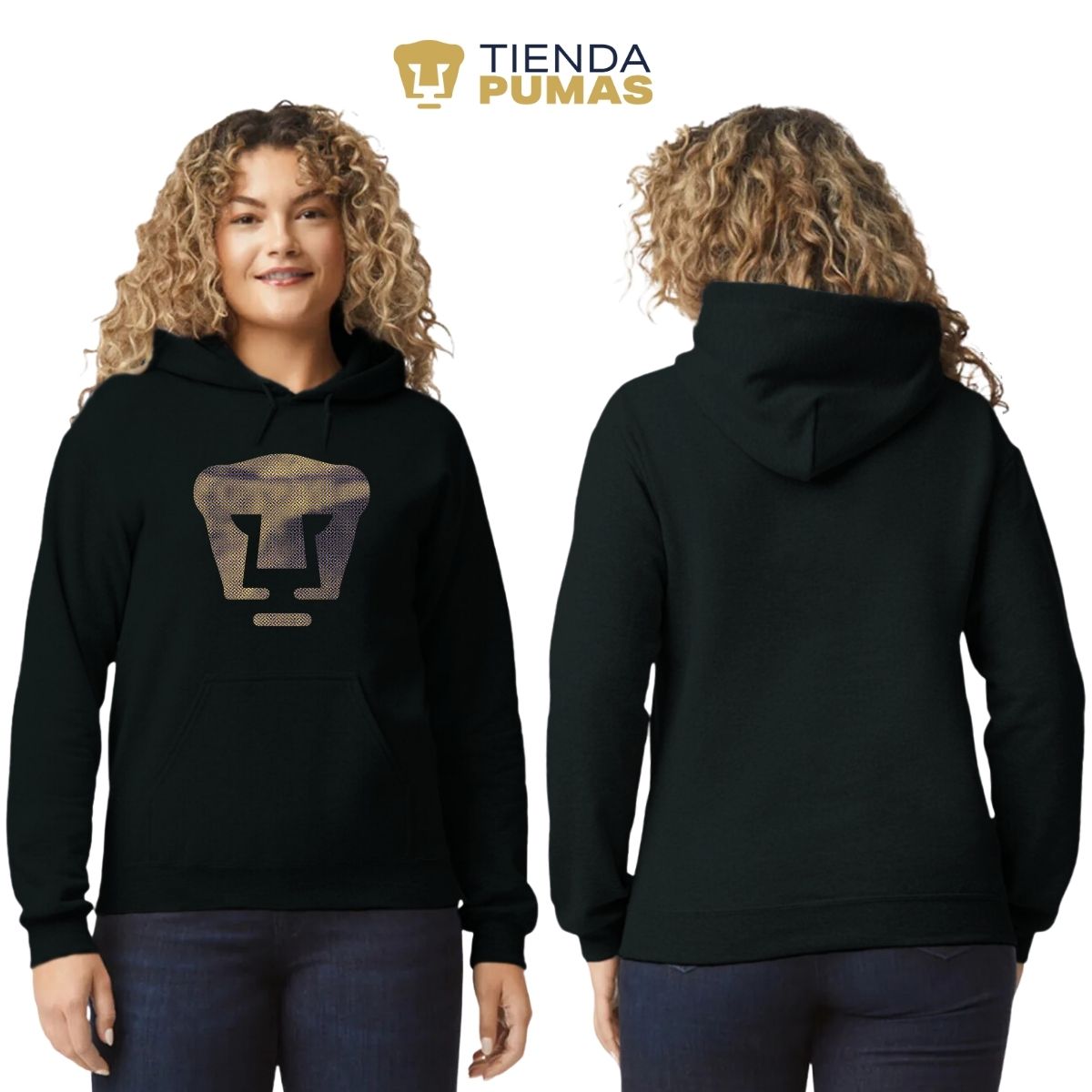 Sudadera para Mujer Hoodie Pumas UNAM Logo