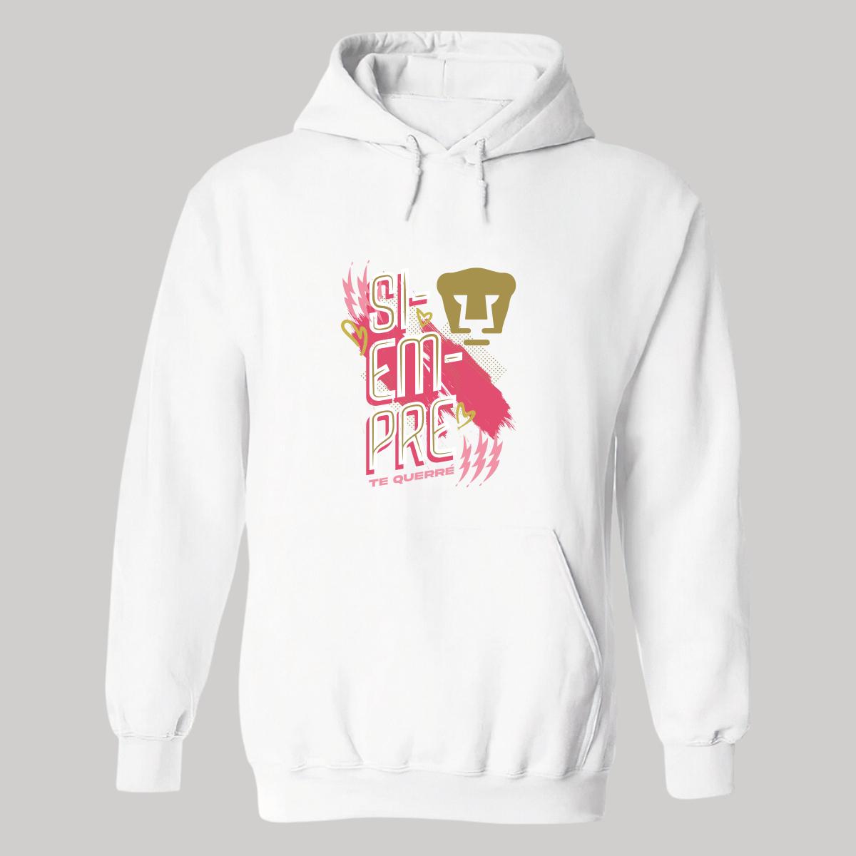 Sudadera para Mujer Hoodie Pumas UNAM Siempre te querré