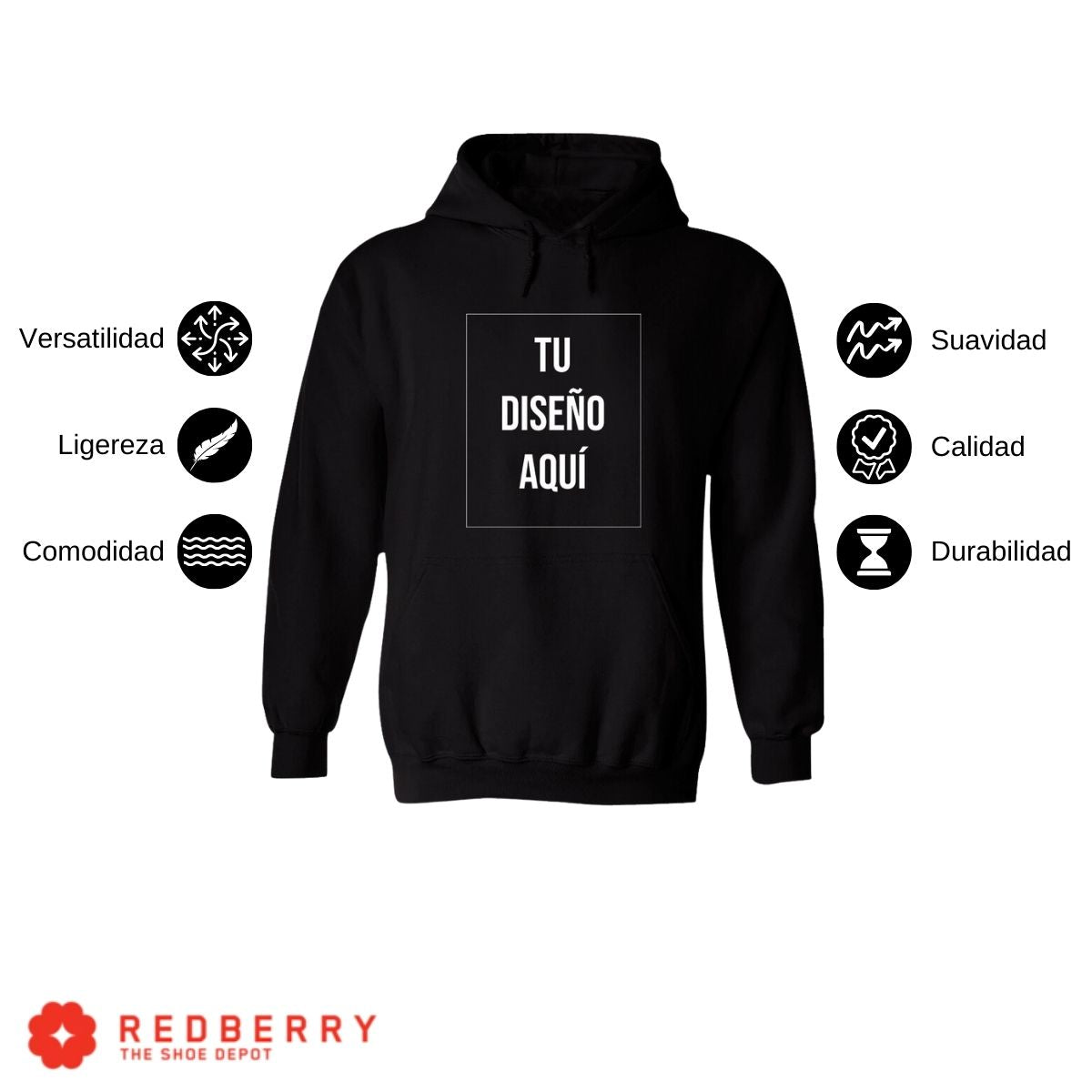 Sudadera Personalizada Unisex Tu Diseo Aquí