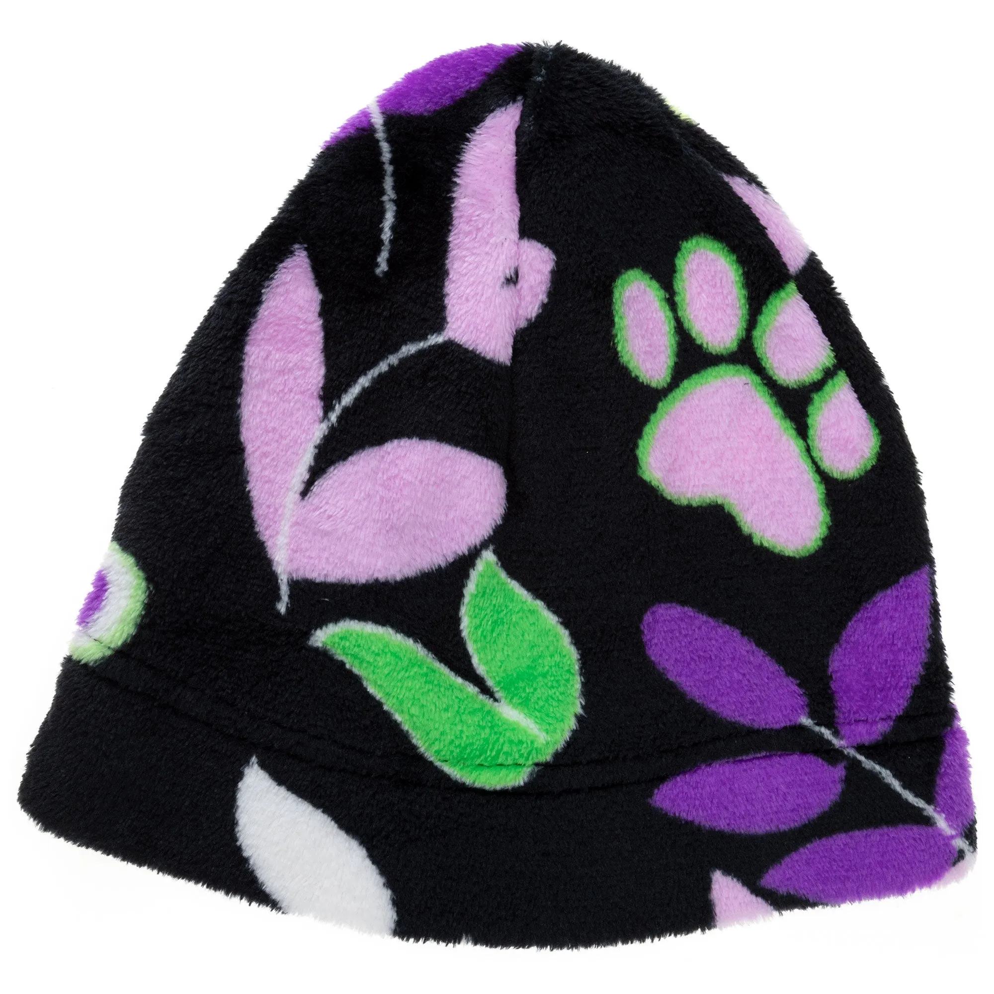 Super Cozy™ Paw Print Fleece Accessories Set