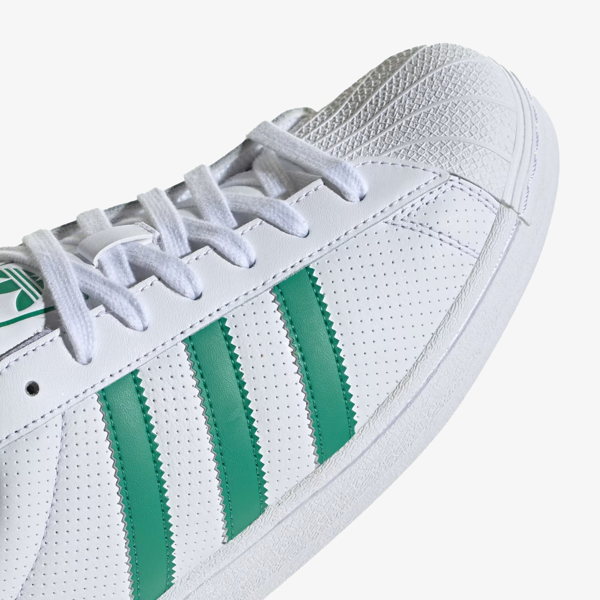 SUPERSTAR 'CLOUD WHITE / SEMI COURT GREEN / OFF WHITE'