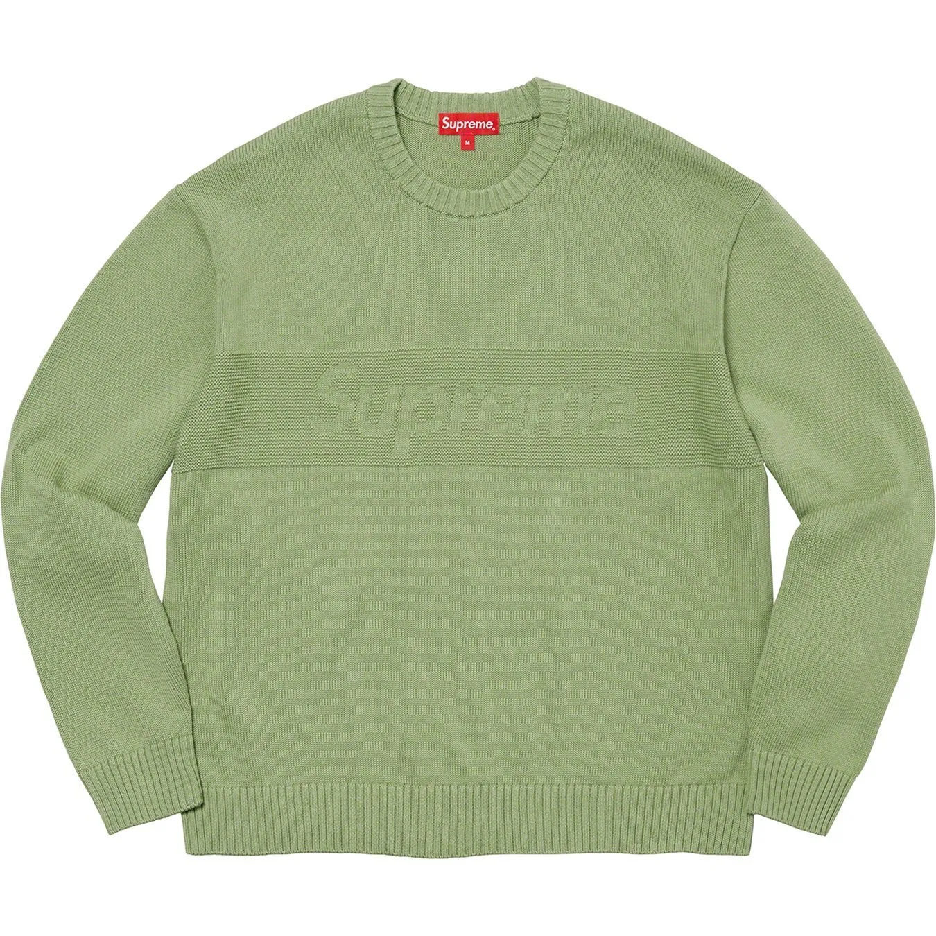 Supreme  |Unisex Sweat Street Style U-Neck Long Sleeves Plain Logo