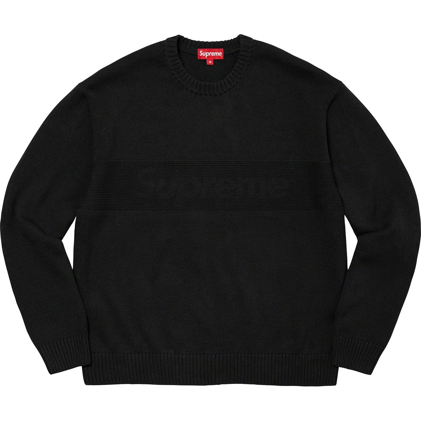 Supreme  |Unisex Sweat Street Style U-Neck Long Sleeves Plain Logo