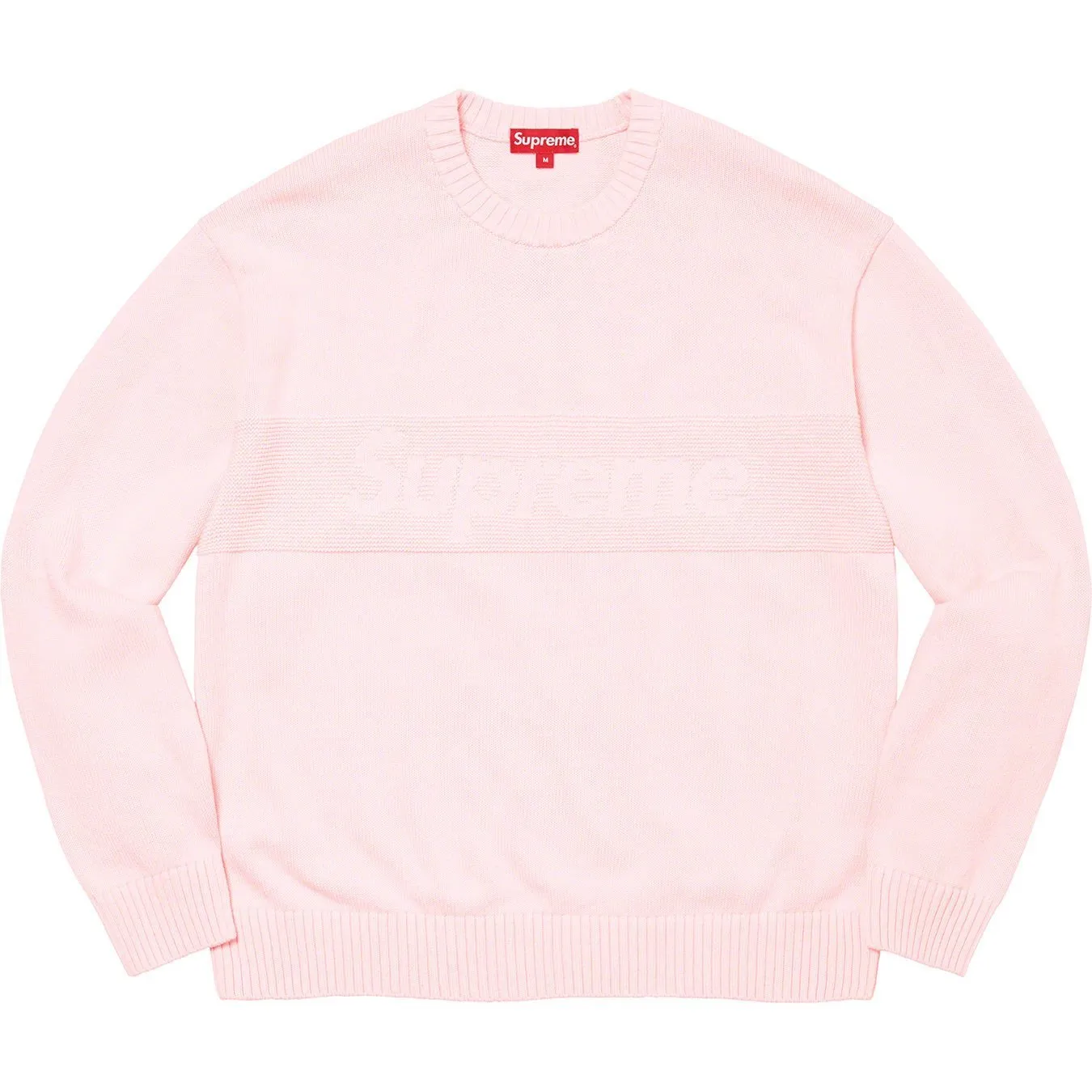 Supreme  |Unisex Sweat Street Style U-Neck Long Sleeves Plain Logo