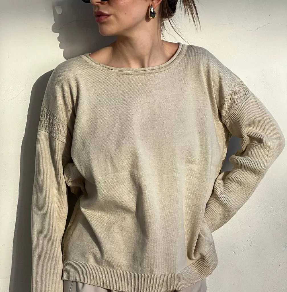 SWEATER LUKI BEIGE