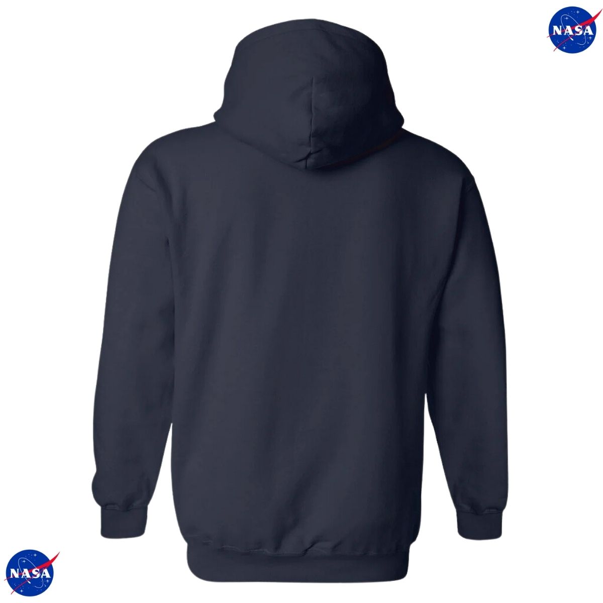 Sweater Suéter Hombre Hoodie Nasa Logo Espacial Escudo