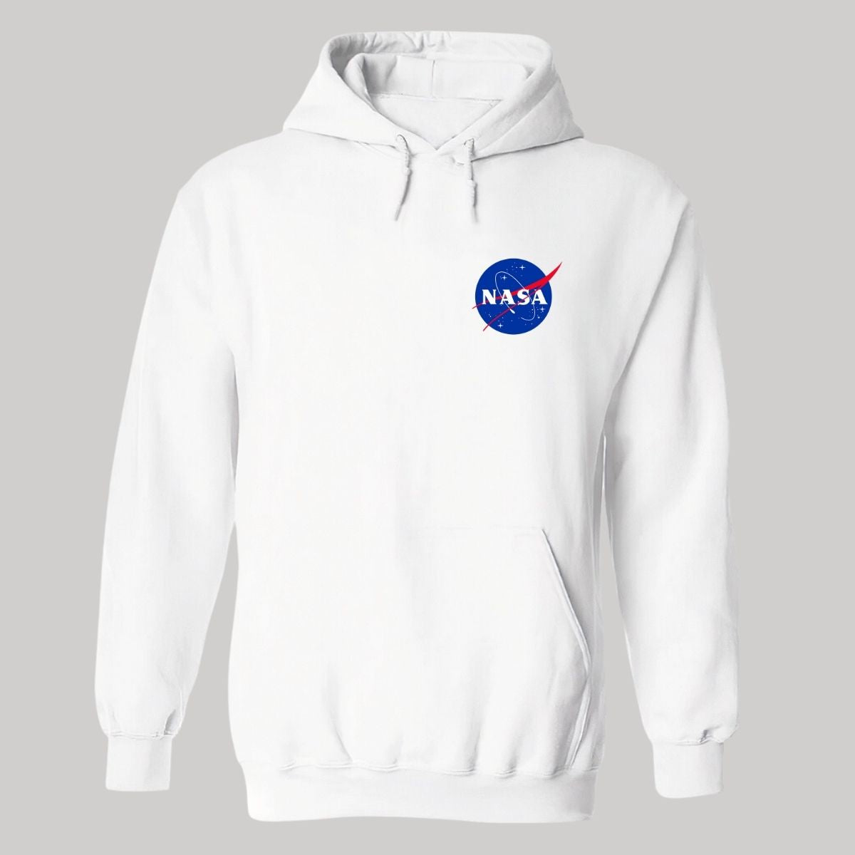 Sweater Suéter Hombre Hoodie Nasa Logo Espacial Escudo