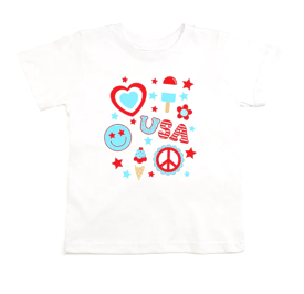 Sweet Wink - 4th of July Doodle SS T-Shirt