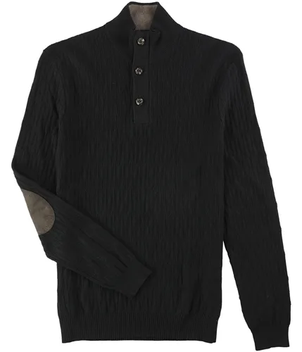 Tasso Elba Mens 3 Button Pullover Sweater