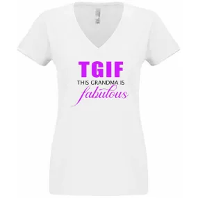 TGIF This Grandma Is Fabulous T-Shirt