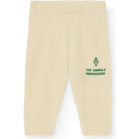 The Animals Observatory Baby Cougar Leggings, Soft Yellow