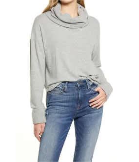 Treasure & Bond Womens Cowl Neck Pullover Sweater