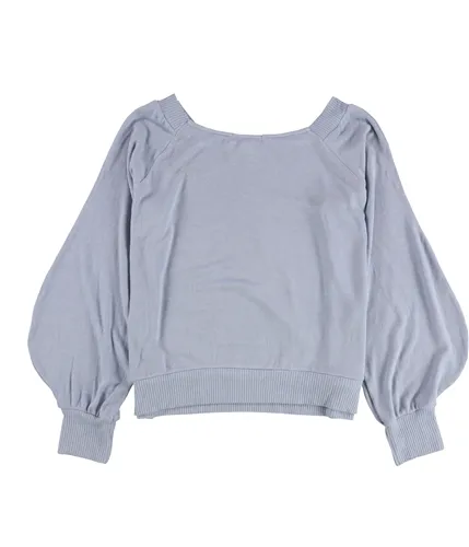 Treasure & Bond Womens Off The Shoulder Pullover Sweater