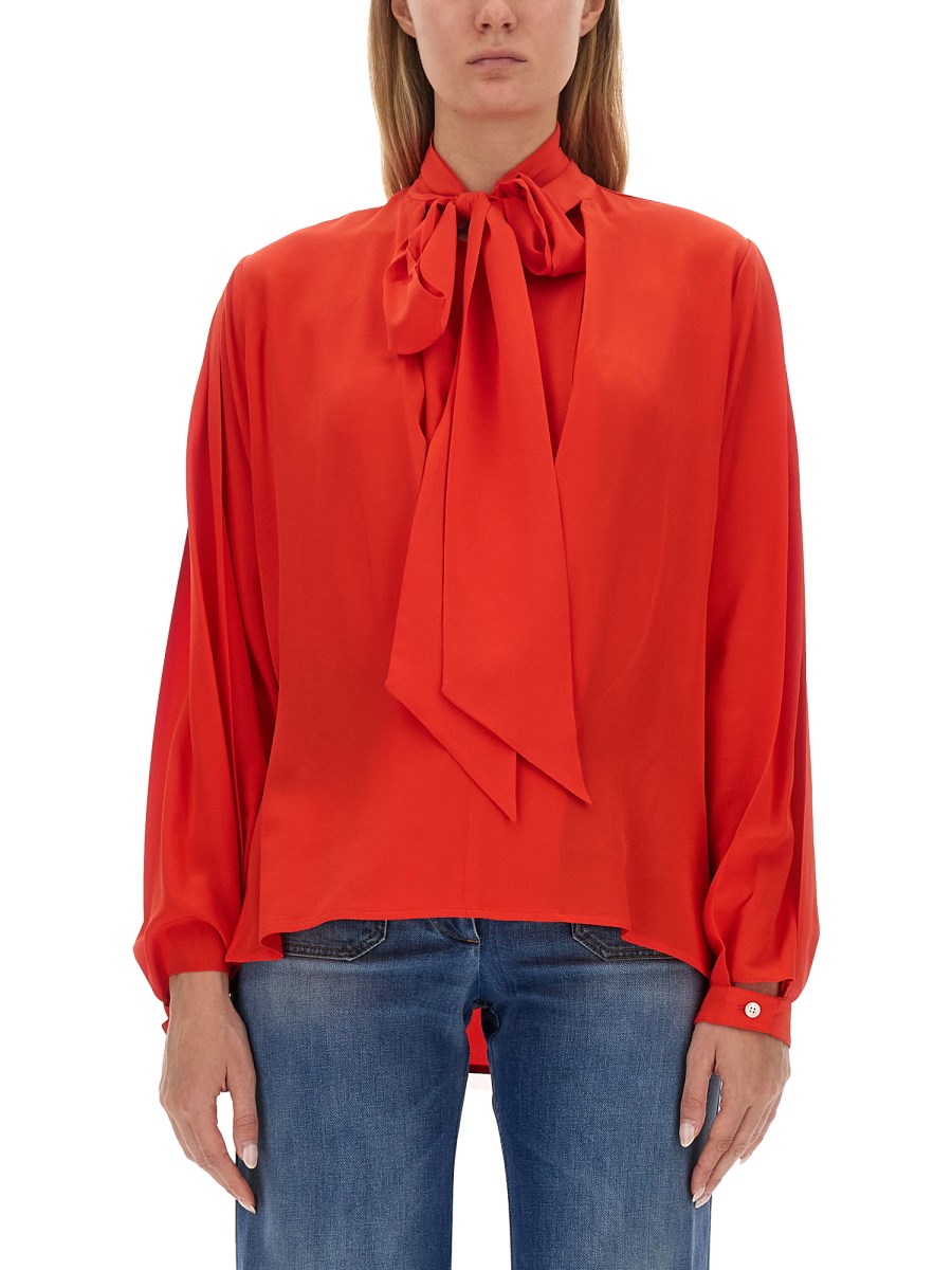 VICTORIA BECKHAM    BLOUSE WITH BOW