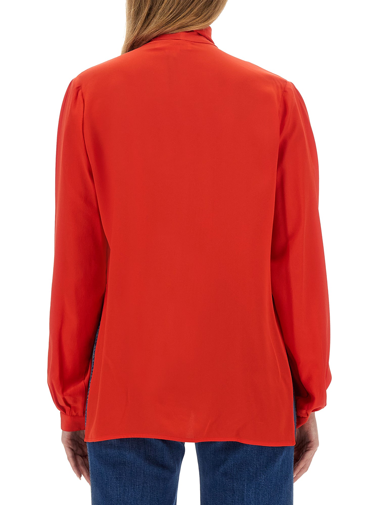 VICTORIA BECKHAM    BLOUSE WITH BOW