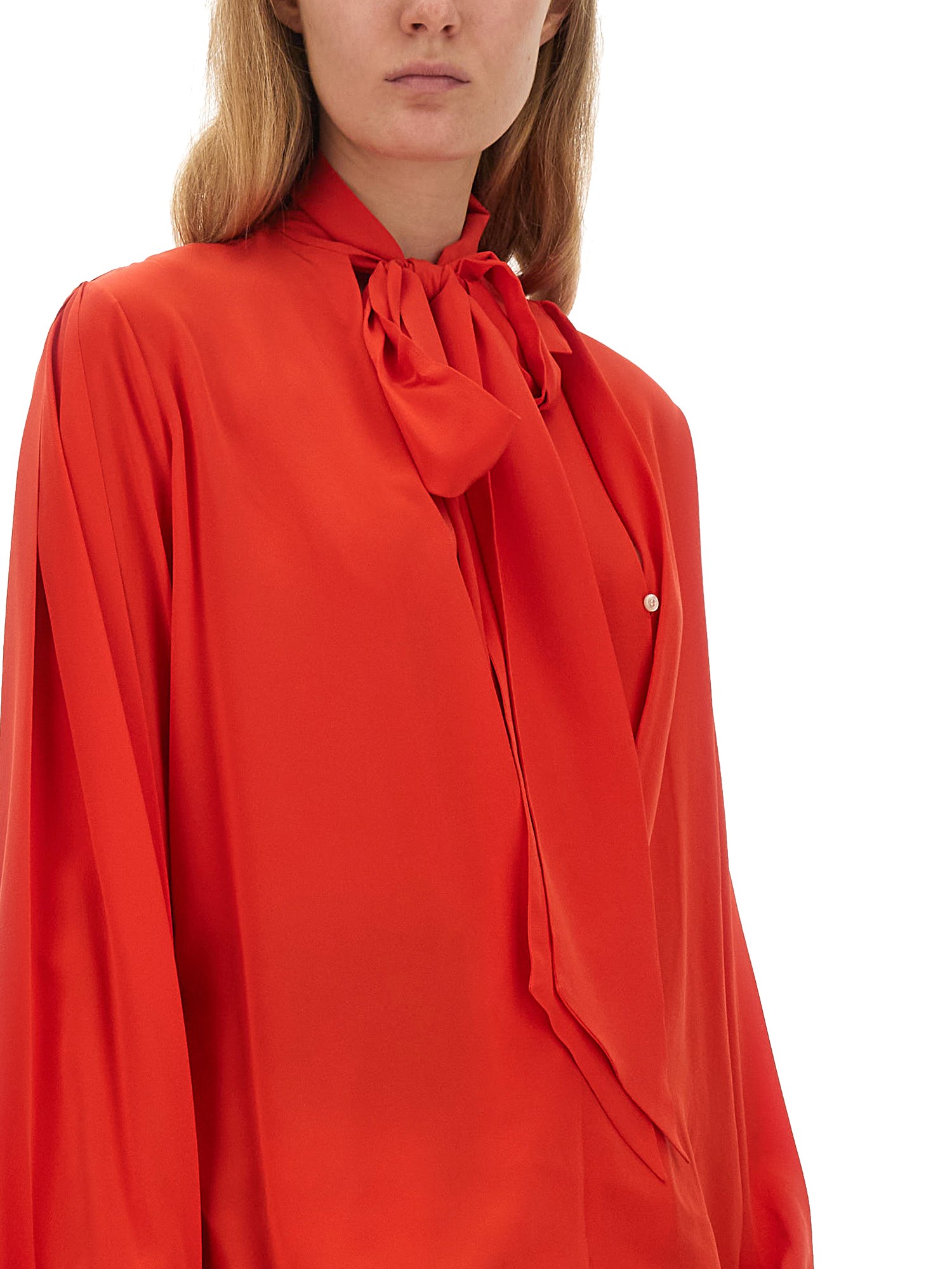 VICTORIA BECKHAM    BLOUSE WITH BOW