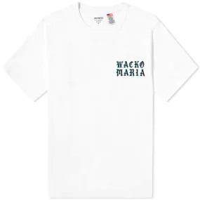 Wacko Maria Type 2 Usa Body Crew T-ShirtWhite