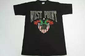 West Point Military Academy Crest Vintage 90's Single Stitch USA MVP T-Shirt