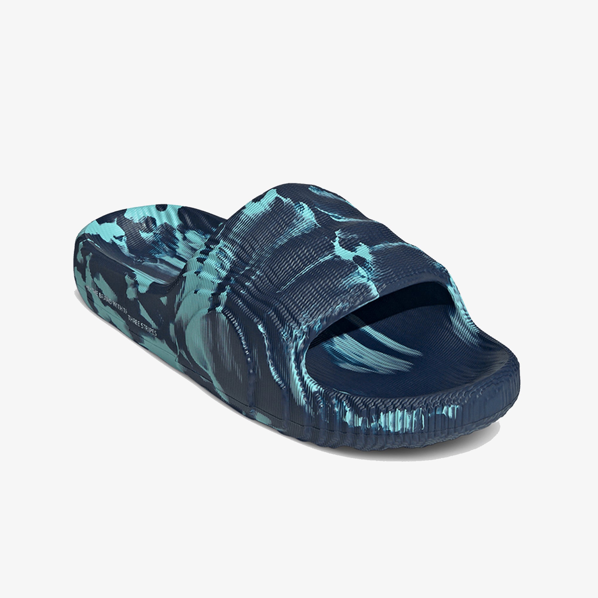 WMN'S ADILETTE 22 'NIGHT INDIGO/EASY MINT/CLOUD WHITE'