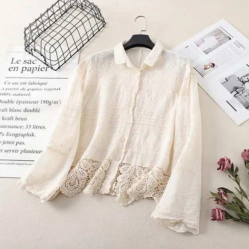 Women's Cardigan Long Sleeve Blouses Casual Solid Color